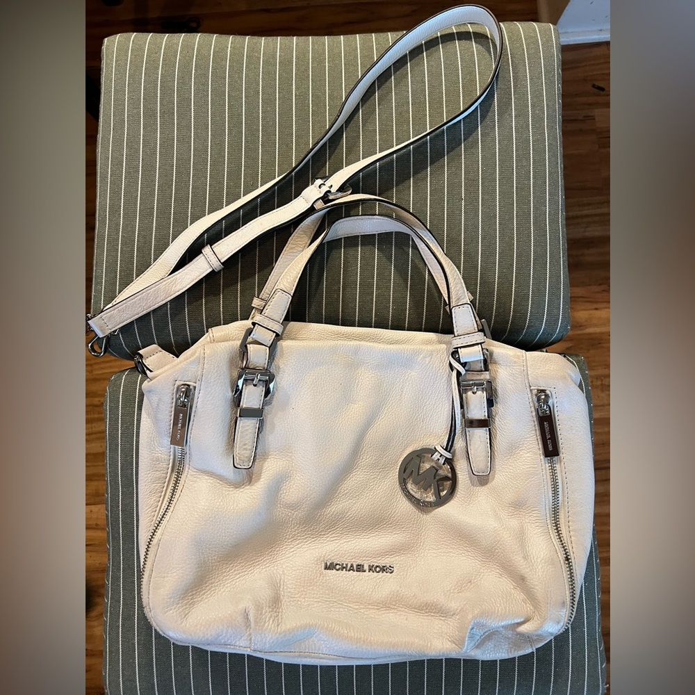 Michael Kors White Purse